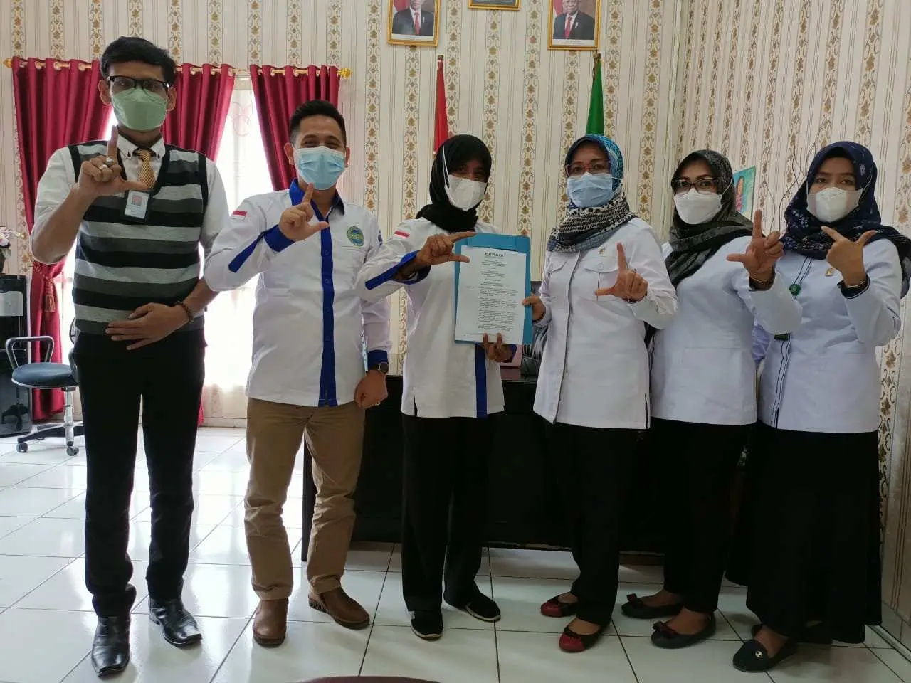 Audensi Dengan PN, Ini Yang Disampaikan PERADI Pesawaran