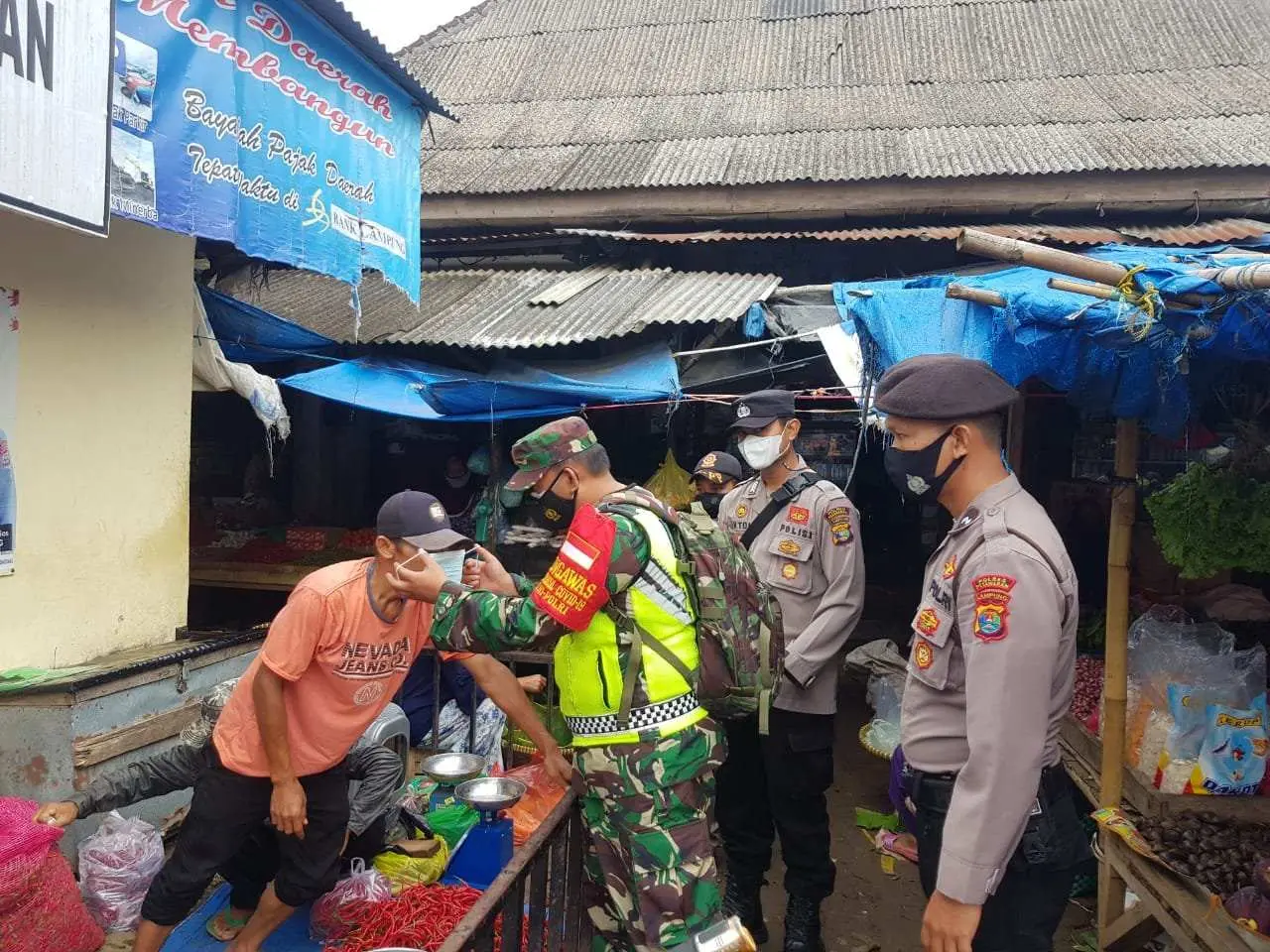 70 Orang Terjaring Ops Yustisi di Kecamatan Kedondong