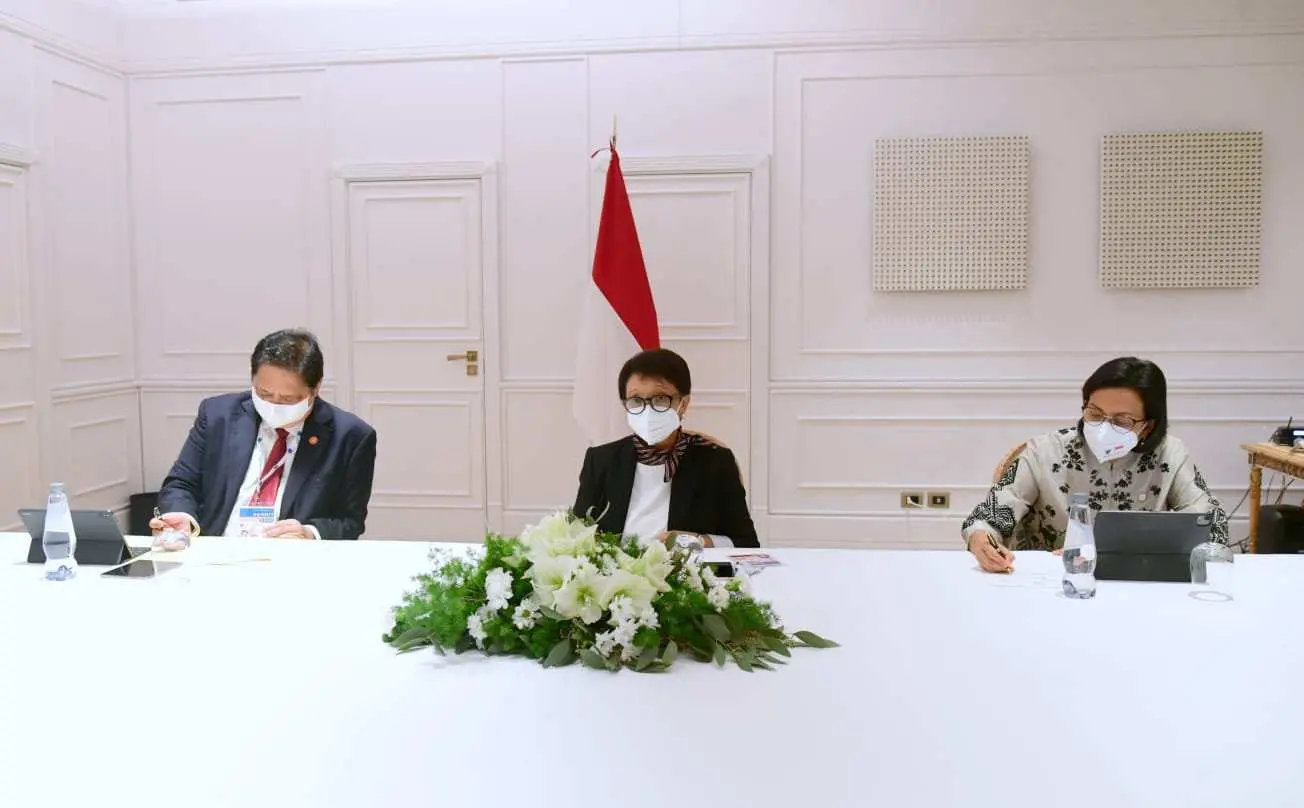 Menkeu Sri Mulyani Jelaskan Tiga Tantangan Pemulihan Ekonomi Global di KTT G20