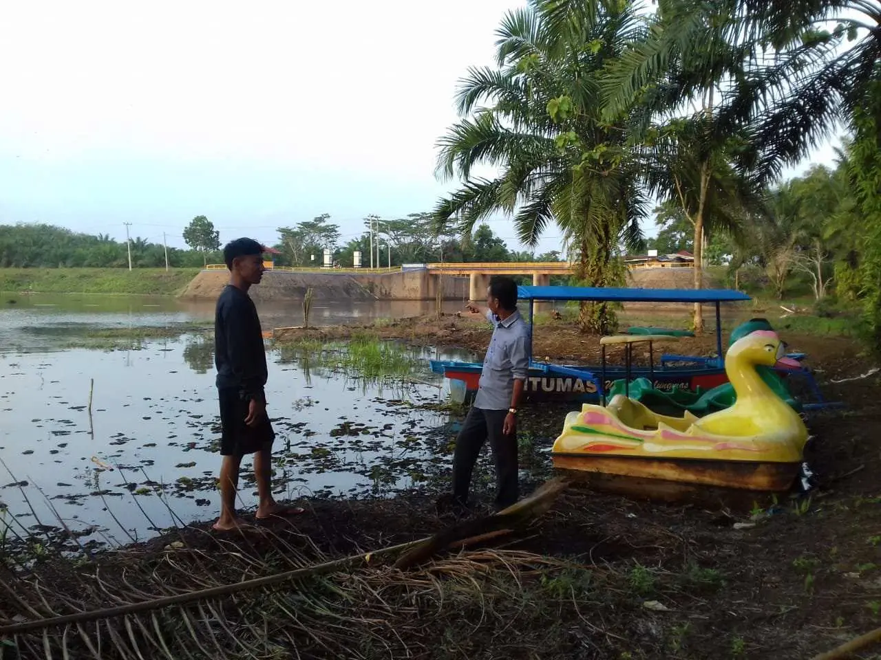 Bendungan Witumas Calon Destinasi Wisata Andalan Lampung Utara