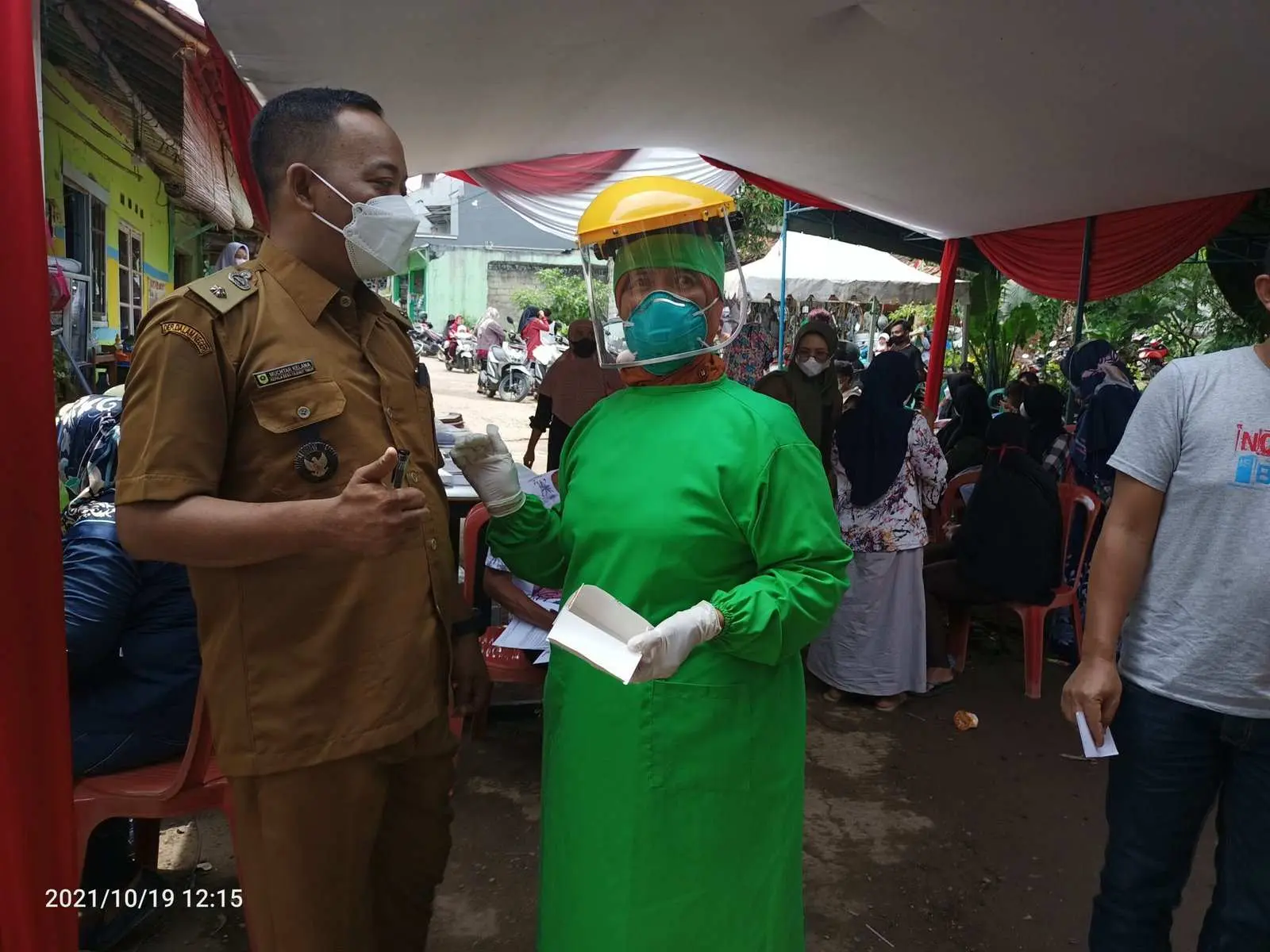 Target Vaksinasi di Desa Cilebut Timur Capai Angka 90 Persen