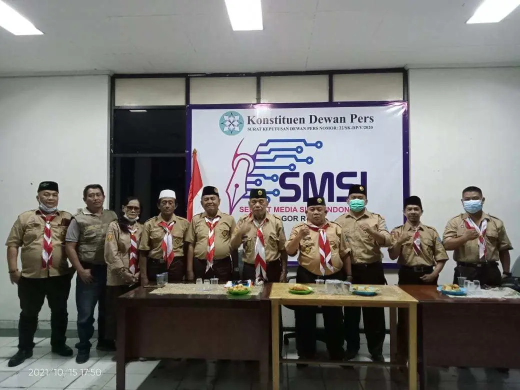 Pengurus Ranting Gugus Darma Warta Pramuka PWI Kab Bogor Terbentuk