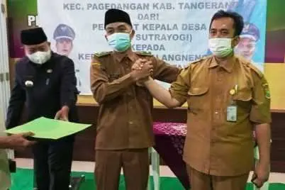 Sertijab Kades Malang Nengah  Berjalan Lancar