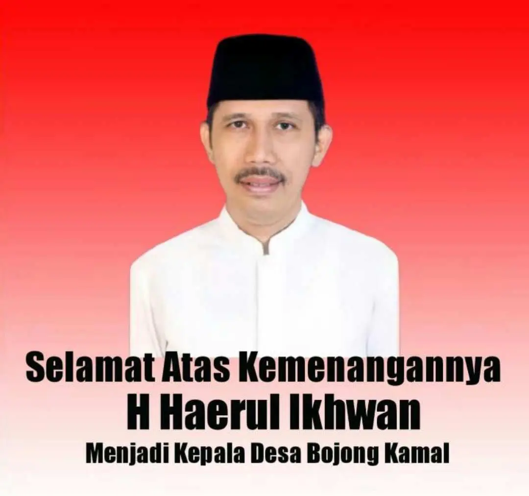 Pilkades Desa Bojong Kamal Legok Tangerang, Dimenangkan H. Haerul Ikhwan