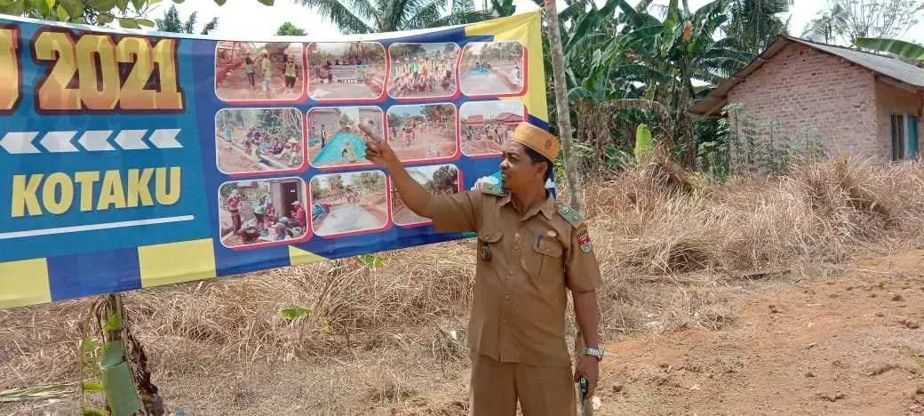 Rp.1 Miliar Anggaran Program Kotaku di Desa Fajar Baru Tuntas Realisasikan, Ini Hasilnya