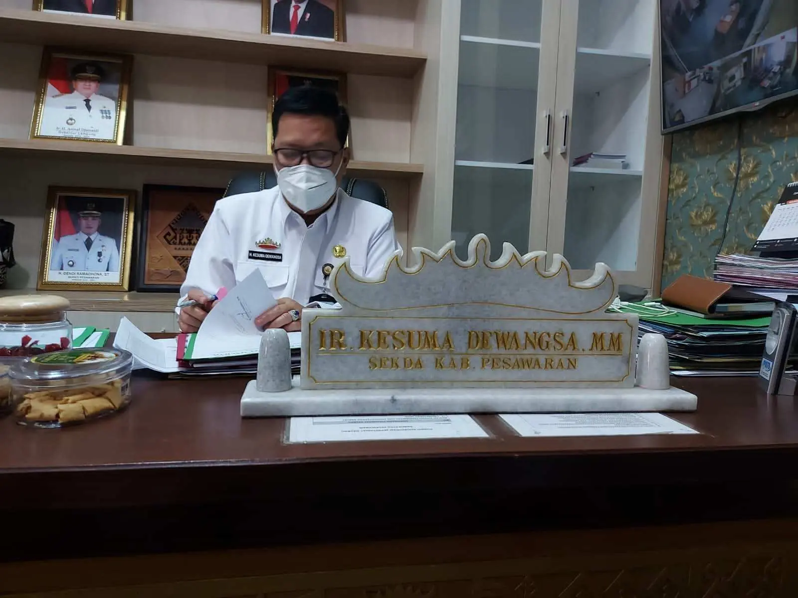 Pengurangan Dana Perimbangan APBN Berdampak Kepada Siltap Desa, Ini Penjelasan Sekda Kesuma Dewangsa