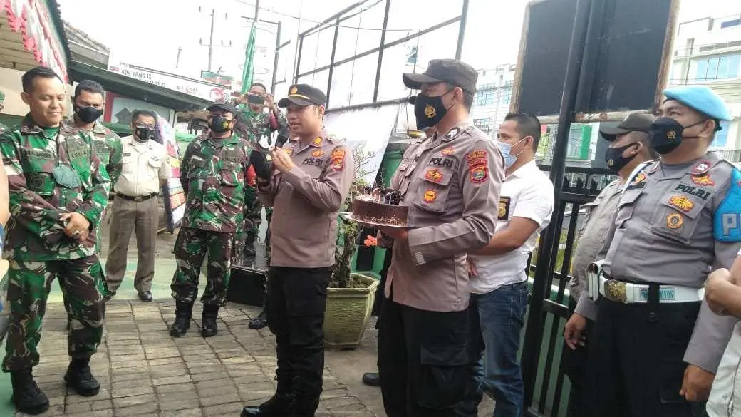 Dua Kapolsek Datangi Markas Koramil 421/06 Natar, Ini Penyebabnya