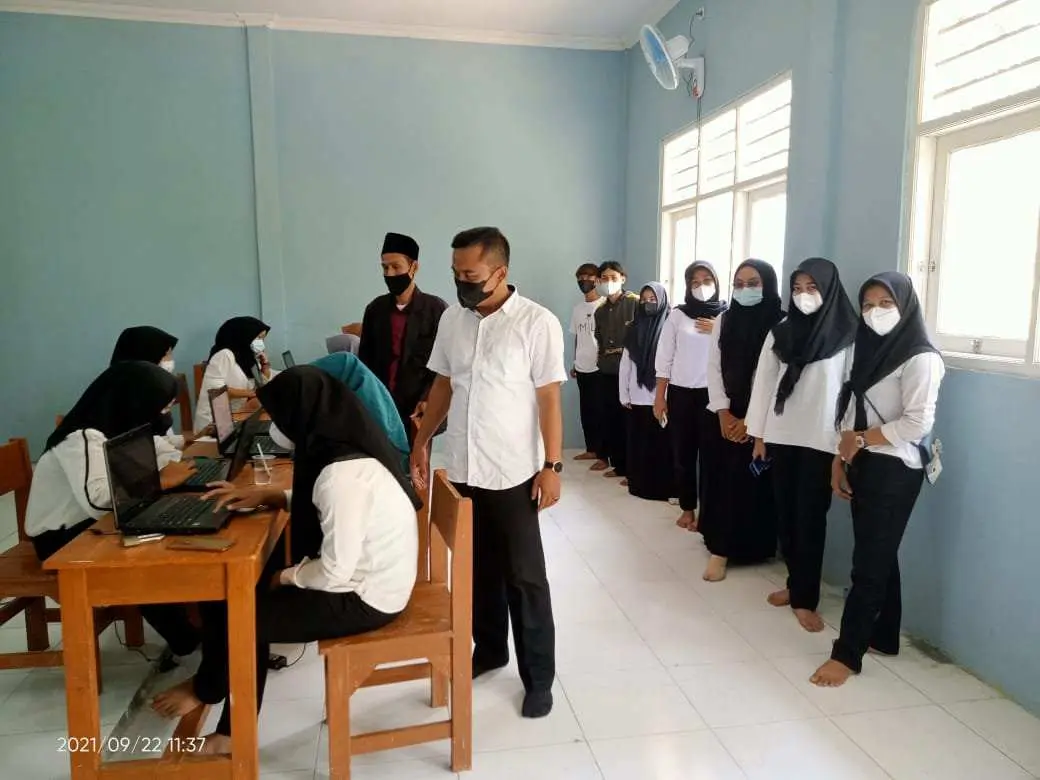 PKBM Cahaya Mandiri Gelar Ujian ANBK Gelombang Ke 2 Berbasis Komputer.