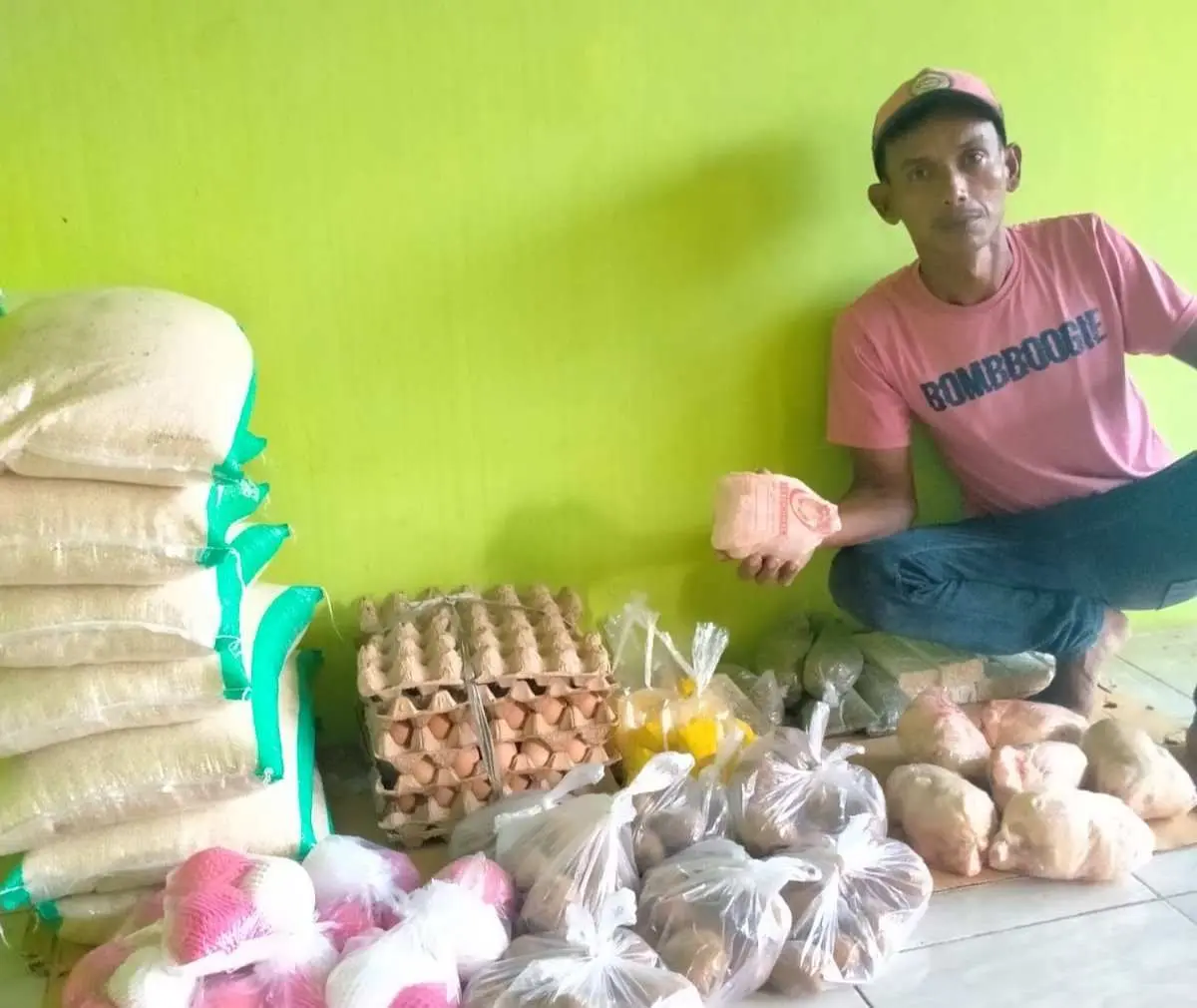 Masyarakat Desa Mekar Jaya Merasa Terbantu dengan Adanya BPNT