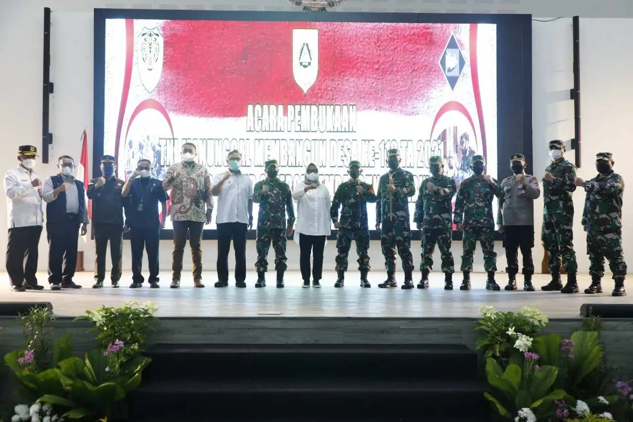 Ade Yasin Resmikan Program TMMD Ke-112 Tahun 2021