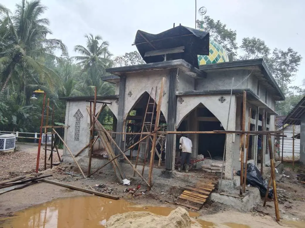 Pembagunan Masjid Nurul Iman Dusun Kali Maju Terkendala Kurangnya Biaya