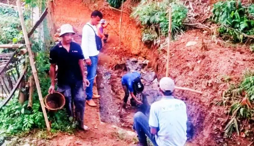 Pembangunan TPT Jadi Prioritas Kades Citaringgul Realisasikan SAMISADE