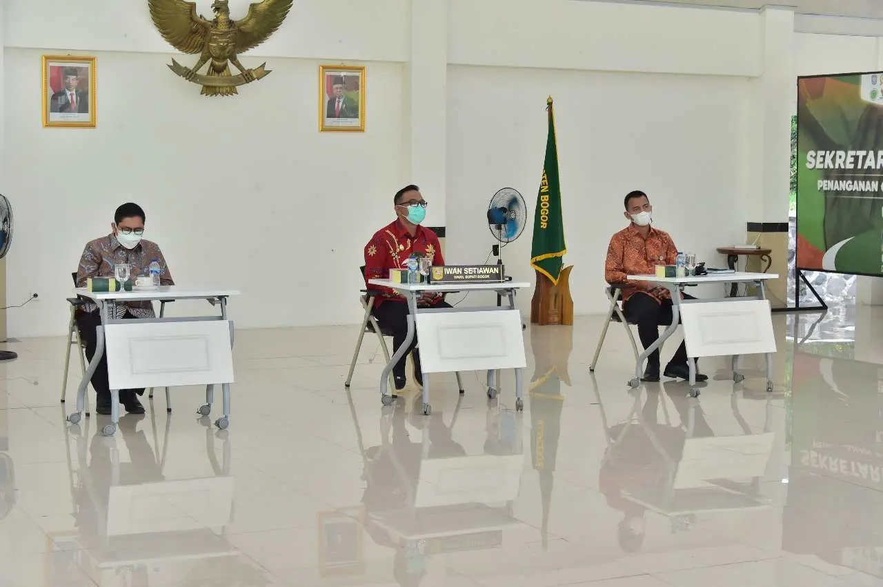 Wabup Bogor Ikuti Rakornas Dengan Presiden Jokowi, Hal Ini Yang di Bahas