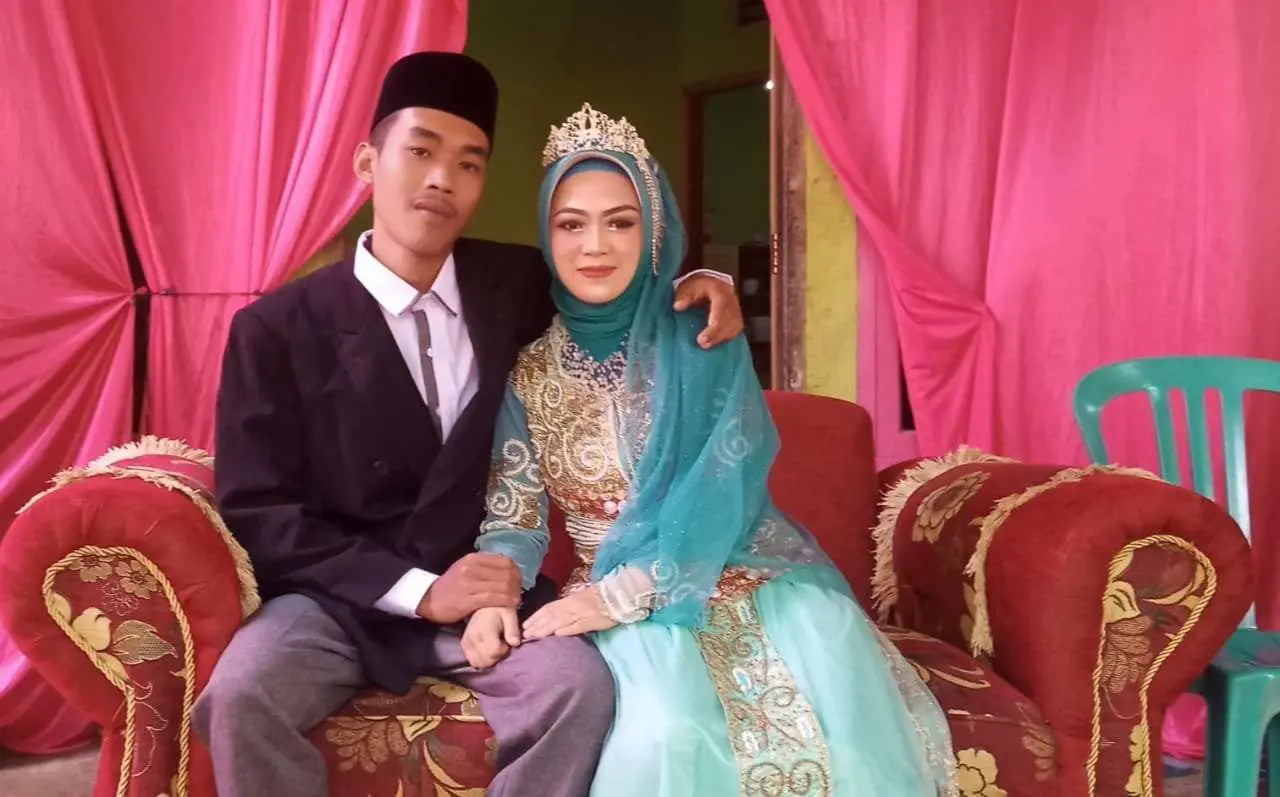 Menikah di Tengah Pandemi Tasyakuran Pernikahan Miftahudin dan Zulaikha  Sederhana Tapi Khidmat