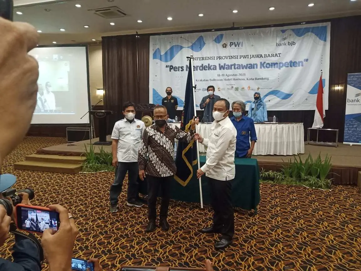 Terpilih Secara Aklamasi, Hilman Hidayat Kembali Pimpin PWI Jabar