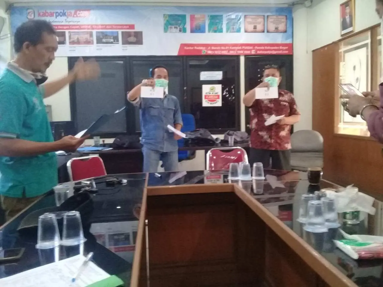 RAKER PENETAPAN CALON KETUA POKJA KABUPATEN BOGOR BERJALAN KONDUSIF