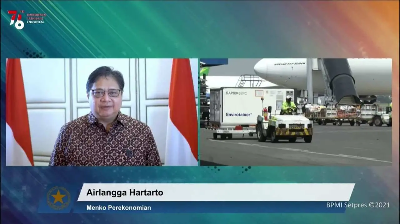 Indonesia Kembali Datangkan 21,2 Juta Vaksin Covid-19 Sinovac