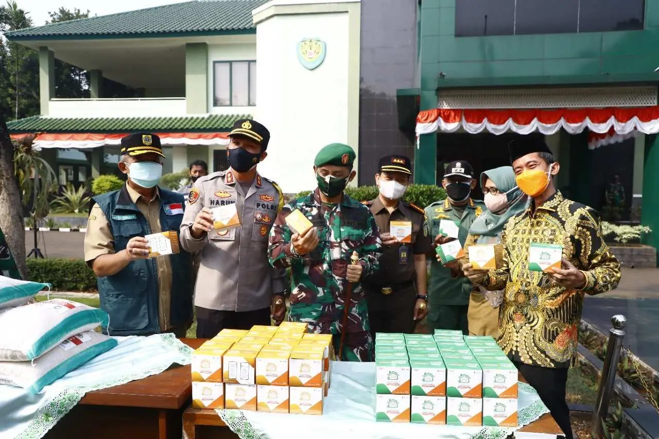 Bantu Warga Yang Jalani Isoman, Kodim 0621 Luncurkan Program Go Babinsa