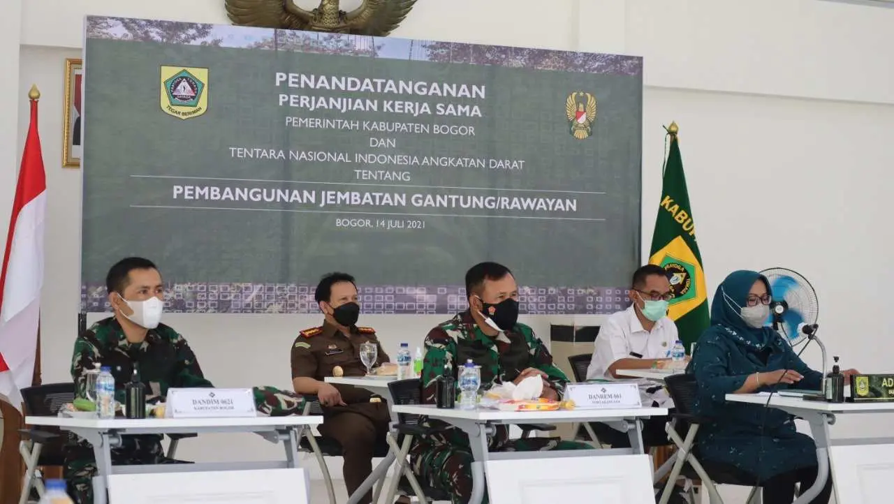 Pemkab Bogor Lakukan Penandatanganan Kerjasama Dengan Pangdam III Siliwangi, Ini Tujuannya