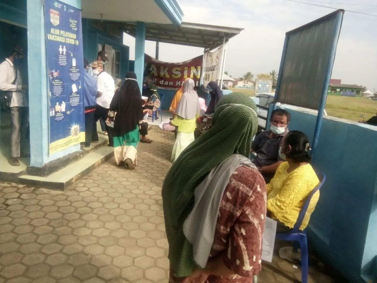 Puskesmas Kedondong Kehabisan Stok Vaksinasi Covid-19, Warga Kecewa