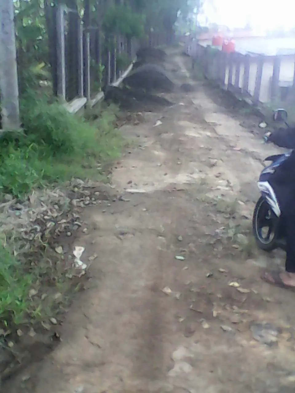 Betonisasi Jalan Penghubung Kampung Bacaw Desa Cinagara Berjalan Lancar