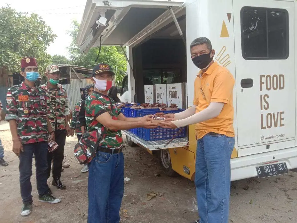 Bantu Pemerintah Lawan COVID-19 Yayasan Wonderfood Bersinergi dengan LMP Maran Ciater