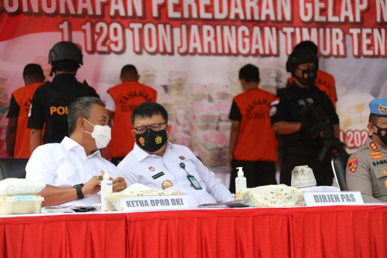 Keren, Ditjenpas Berkontribusi Gagalkan Peredaran 1,129 Ton Sabu Jaringan Internasional