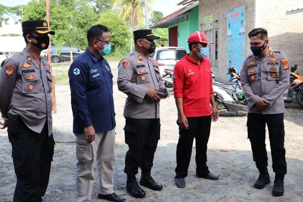 Pasca Terima Komando, Kapolres Lamsel  Langsung Tancap Gas