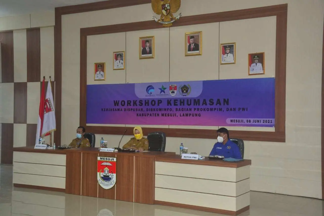 Pemda dan PWI Mesuji Adakan Workshop Kehumasan